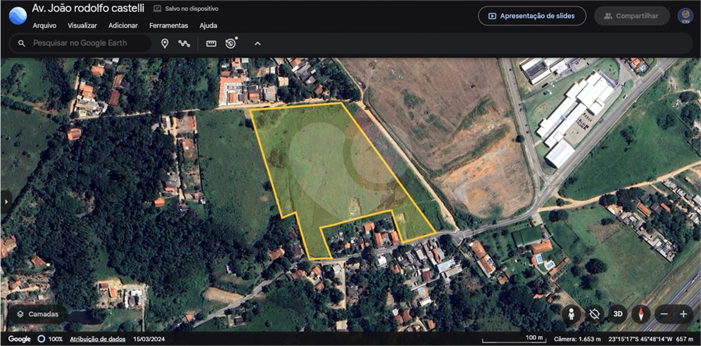 Terreno à venda em Putim, São José dos Campos, SP