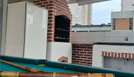 Cobertura com 3 dormitórios à venda, 112 m² por R$ 435.000,00 - Loteamento João Batista Julião - Guarujá/SP