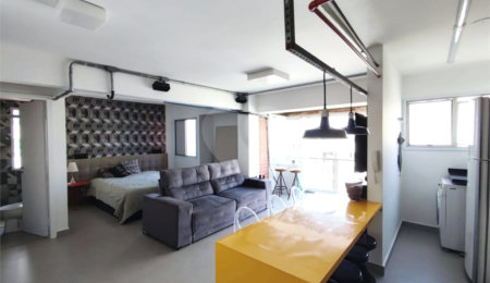 Apartamento à venda com 1 quarto em Indianópolis, São Paulo, SP