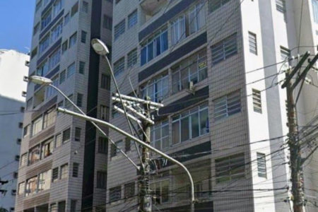 Apartamento com 1 dormitório à venda, 120 m² por R$ 350.000,00 - Centro - São Vicente/SP