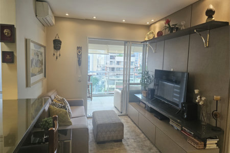 Apartamento para alugar com 2 quartos, sendo 1 suíte,  em Jardim das Acácias, São Paulo, SP