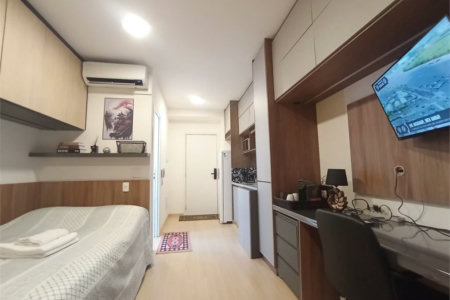 Apartamento à venda ou para alugar com 1 quarto em Pinheiros, São Paulo, SP
