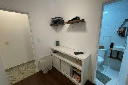 Apartamento 3 dormitórios com 2 suítes, 2 vagas demarcadas, no Embaré, Santos