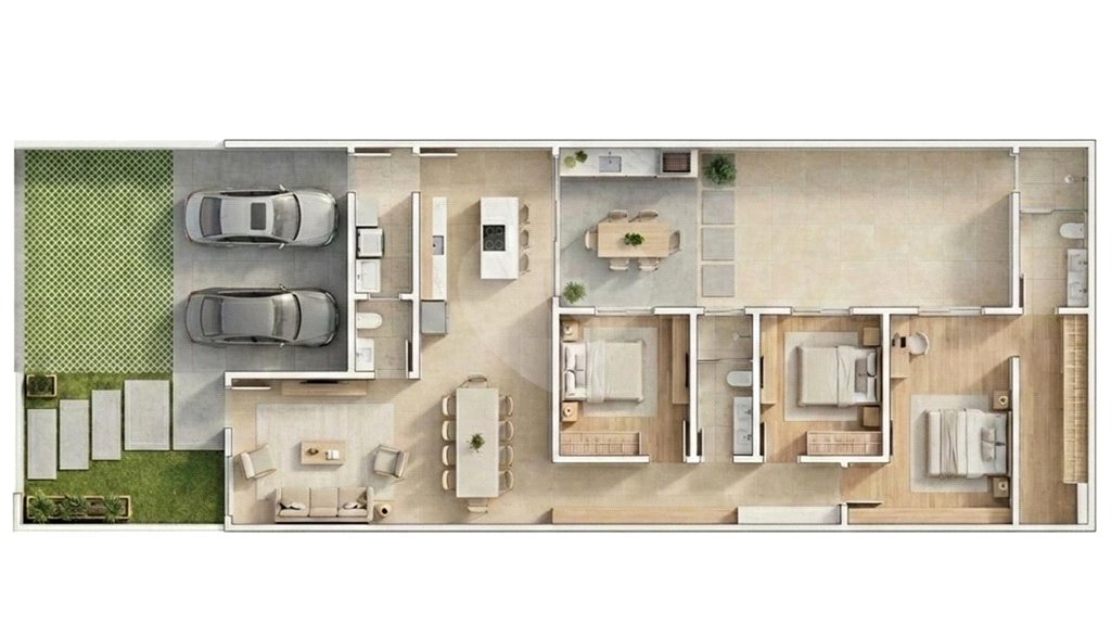 Casa à venda com 3 quartos, sendo 1 suíte,  no condomínio Residencial Villagio Wanel, Sorocaba - SP