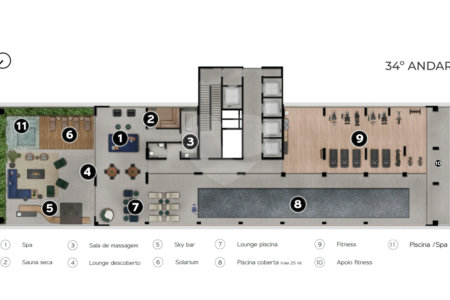 Studio à venda com 1 quarto em Vila São Francisco (zona Sul), São Paulo, SP