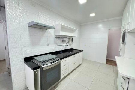 Apartamento com 2 dormitórios para alugar, 113 m² por R$ 5.900,02/mês - Gonzaga - Santos/SP
