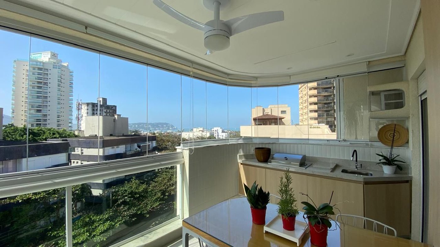 Apartamento com 4 dormitórios, 180 m² - venda por R$ 1.270.000,00 ou aluguel por R$ 8.350,00/mês - Enseada - Guarujá/SP
