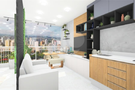 Apartamento à venda com 1 quarto em Butantã, São Paulo, SP