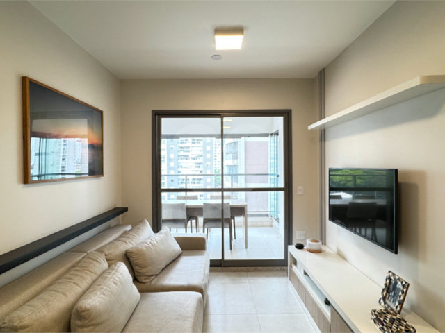 Apartamento à venda com 2 quartos, sendo 1 suíte,  em Brooklin, São Paulo, SP