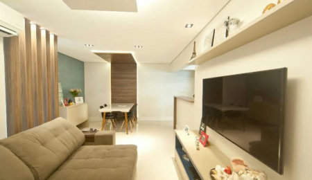 Apartamento com 2 dormitórios à venda, 96 m² por R$ 630.000,00 - Aparecida - Santos/SP