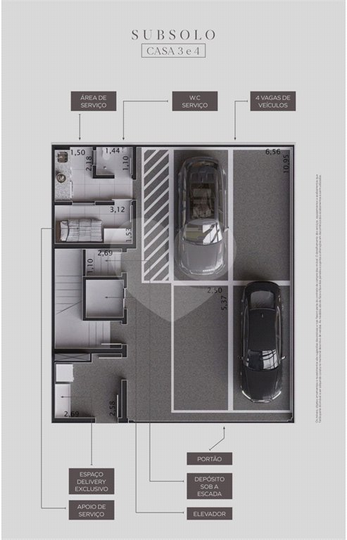 Casa à venda com 3 suítes no condomínio Casa Jardim Vila Nova Conceição, São Paulo - SP