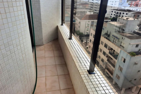 Apartamento à venda, 108 m² por R$ 690.000,00 - Vila Alzira - Guarujá/SP