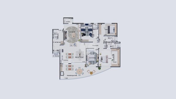 Apartamento 169m² 11