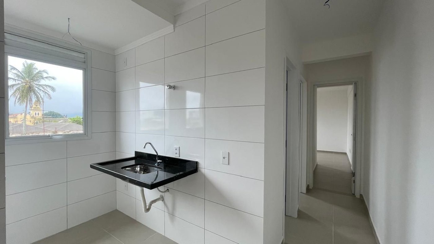 Apartamento com 2 dormitórios à venda, 50 m² por R$ 416.949,00 - Macuco - Santos/SP