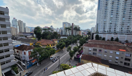 Apartamento com 3 dormitórios à venda, 105 m² por R$ 740.000,00 - Boqueirão - Santos/SP