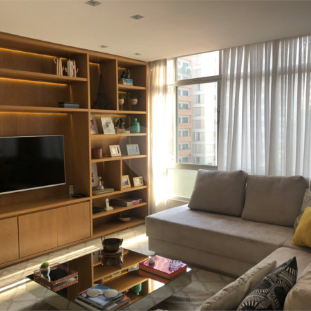Pronto para morar: apartamento semi mobiliado de 127 m² com 3 dormitórios no Jardim Paulista