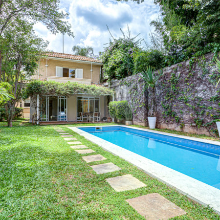 Casa à venda ou para alugar com 4 suítes em Brooklin Velho, São Paulo, SP