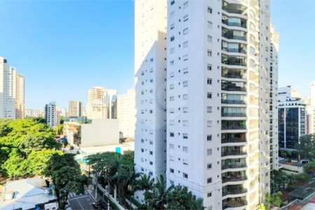 Apartamento à venda com 1 suíte em Indianópolis, São Paulo, SP
