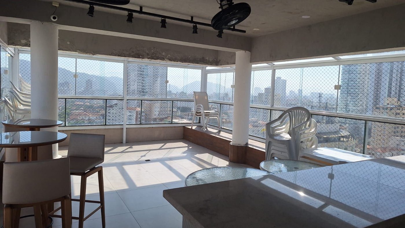 Apartamento com 2 dormitórios à venda, 75 m² por R$ 680.000,00 - José Menino - Santos/SP