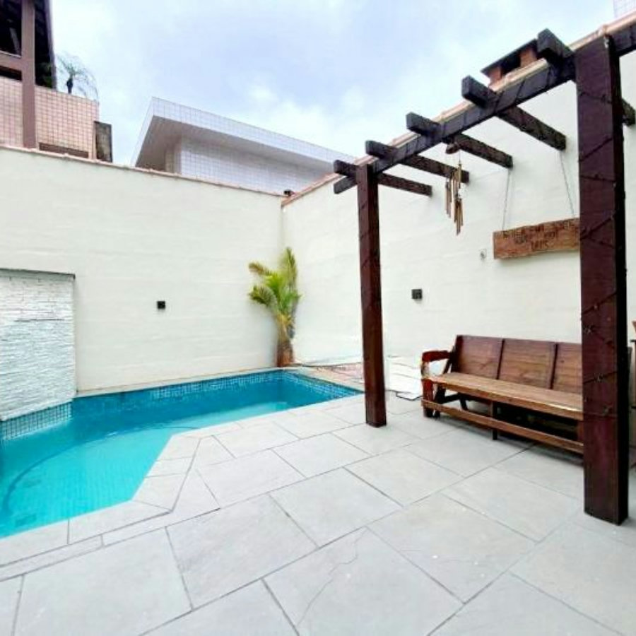 Casa com 4 dormitórios à venda, 160 m² por R$ 1.499.000,00 - Aparecida - Santos/SP