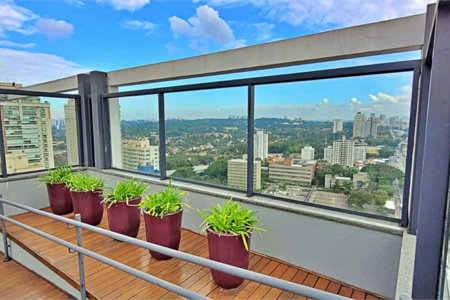 Apartamento à venda com 1 quarto em Brooklin Paulista, São Paulo, SP
