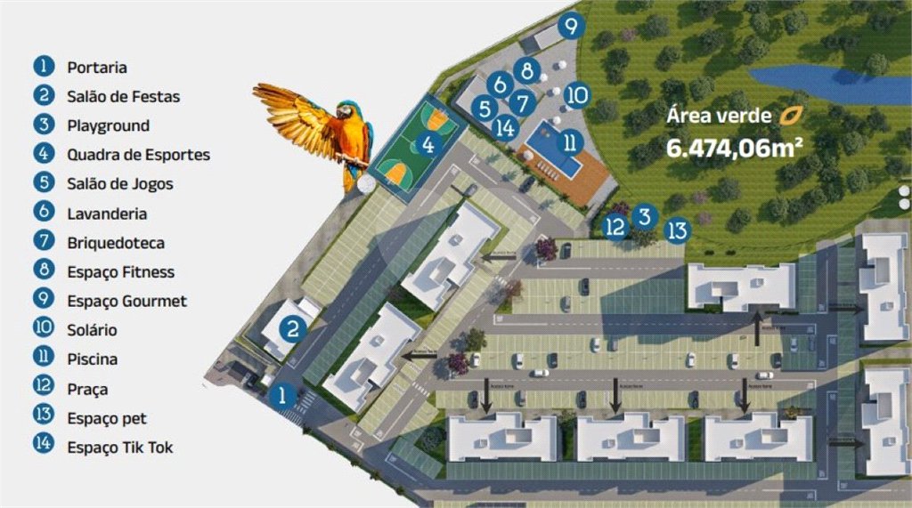 Apartamento à venda com 2 quartos em Parque Residencial Rafael Alcalá, Porto Feliz, SP