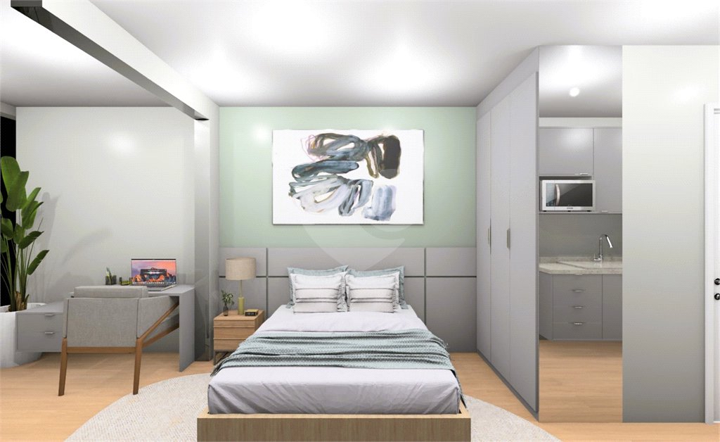 Studio à venda ou para alugar com 1 suíte em Indianópolis, São Paulo, SP