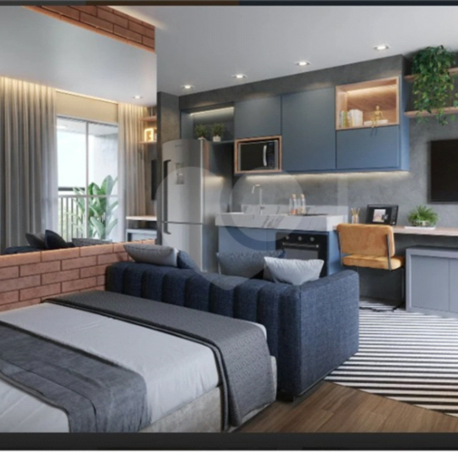 Studio à venda com 1 quarto em Vila Olímpia, São Paulo, SP