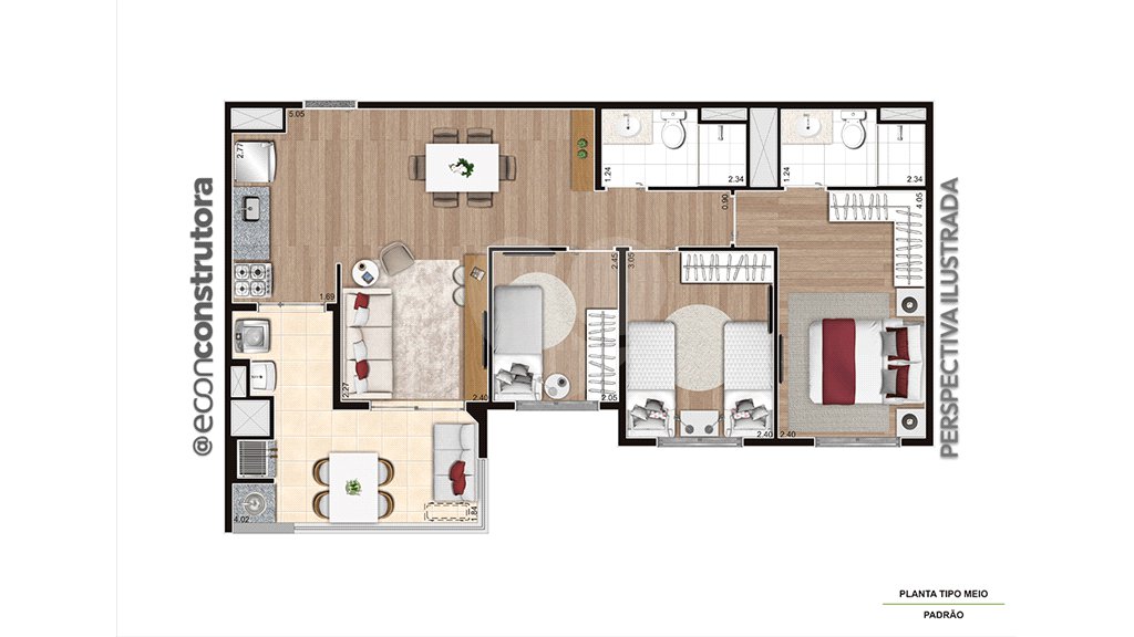 Apartamento à venda com 2 quartos, sendo 1 suíte,  em Jaguaré, São Paulo, SP