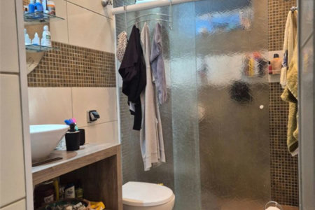 Apartamento com 2 dormitórios à venda, 76 m² por R$ 385.000,00 - Vila Matias - Santos/SP