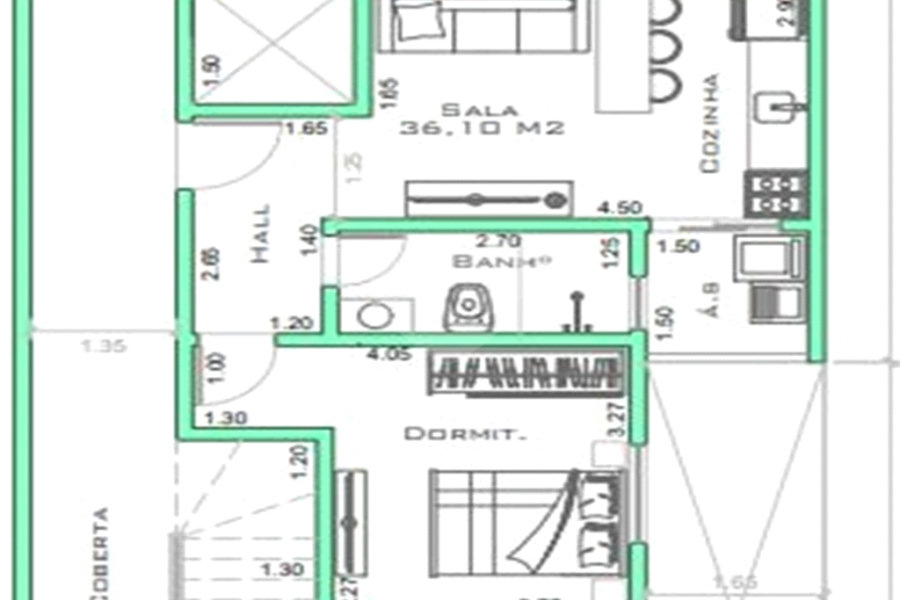 Casa à venda com 1 quarto em Santana, São Paulo, SP