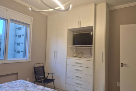 Apartamento com 1 dormitório à venda, 56 m² por R$ 610.000,00 - Aparecida - Santos/SP