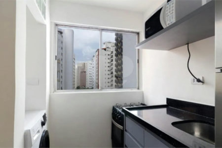 Apartamento para alugar com 1 quarto em Itaim Bibi, São Paulo, SP