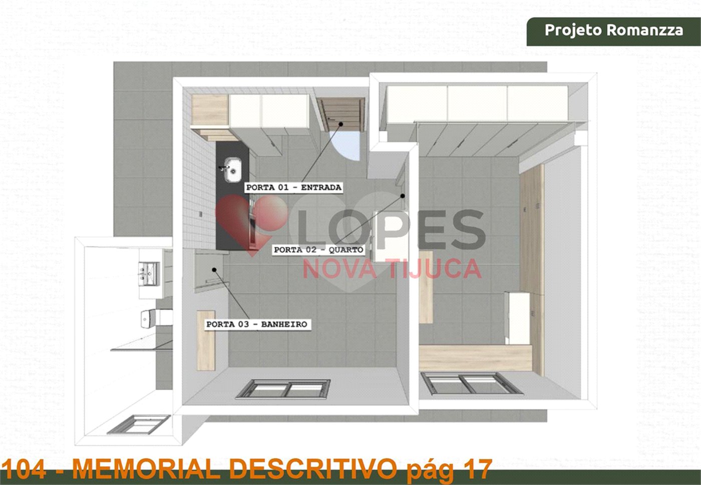Apartamento à venda com 1 quarto em Copacabana, Rio de Janeiro, RJ