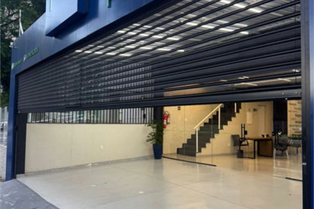 Sala Comercial para locação, Vila Matias, Santos - SA0074.