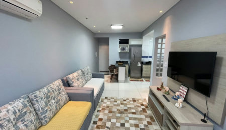 Apartamento com 1 dormitório à venda, 49 m² por R$ 490.000,00 - Gonzaga - Santos/SP
