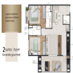 Apartamento à venda com 2 quartos, sendo 1 suíte, em Jardim São Paulo(zona Norte), São Paulo, SP