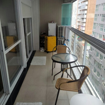 Apartamento com 1 dormitório, 87 m² - venda por R$ 920.000,00 ou aluguel por R$ 6.000,02 - Gonzaga - Santos/SP