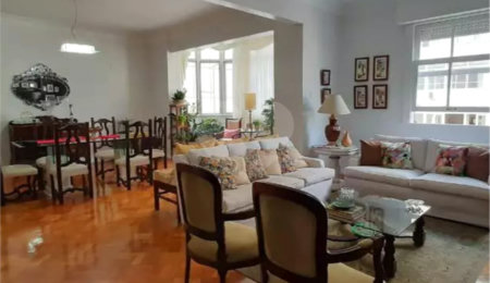 Apartamento à venda com 5 quartos, sendo 1 suíte,  em Copacabana, Rio de Janeiro, RJ