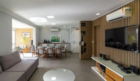 Apartamento à venda com 3 quartos, sendo 2 suítes,  em Brooklin Paulista, São Paulo, SP