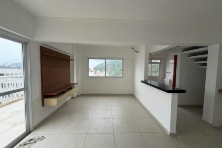 Cobertura com 2 dormitórios à venda, 98 m² por R$ 900.000,00 - José Menino - Santos/SP