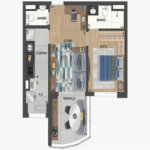 Apartamento à venda com 1 suíte em Santo Amaro, São Paulo, SP