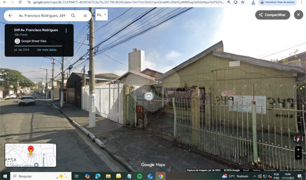 Terreno à venda em Vila Constança, São Paulo, SP