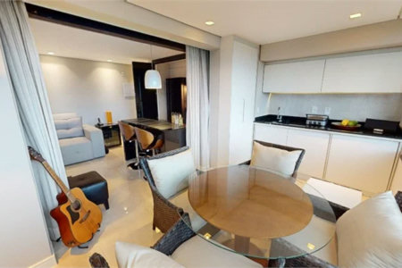 Apartamento à venda ou para alugar com 2 quartos, sendo 1 suíte, em Brooklin Paulista, São Paulo, SP