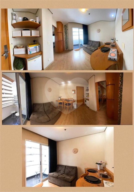 Flat para alugar com 1 quarto em Paraíso, São Paulo, SP