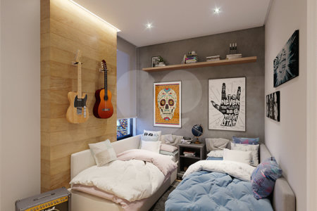 Apartamento à venda com 4 suítes em Jardim Maria José, Votorantim, SP