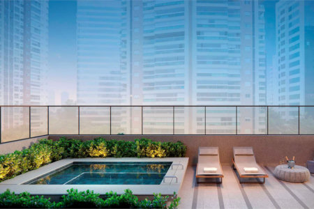 Apartamento à venda com 4 suítes em Brooklin Paulista, São Paulo, SP