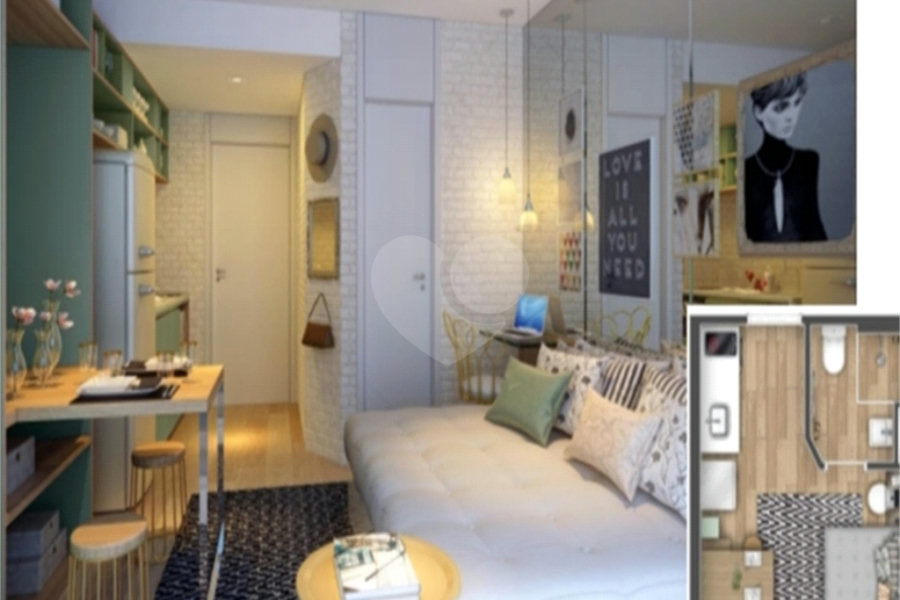 Studio à venda com 1 suíte no Centro, São Paulo, SP