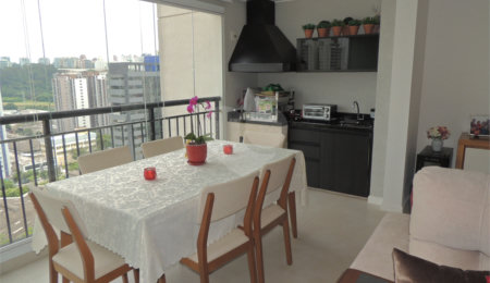 Apartamento para alugar com 2 quartos, sendo 1 suíte,  em Chácara Santo Antônio, São Paulo, SP