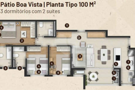 Apartamento à venda com 1 suíte em Jardim do Paço, Sorocaba, SP